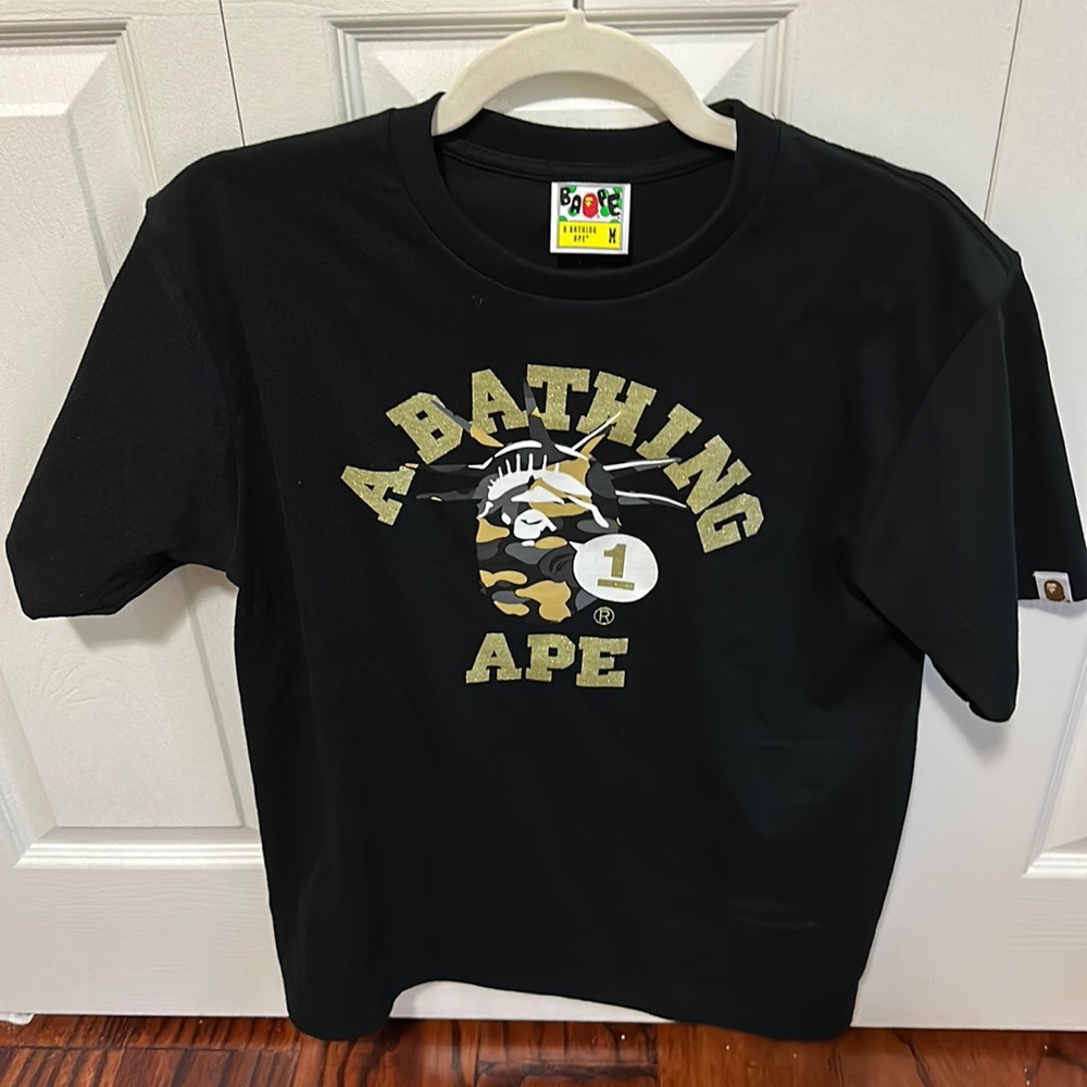 Bape black T-shirt men’s size M